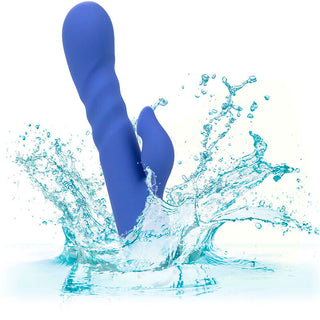 CALEXOTICS - VIBRATEUR & SUCKER LA LOVE BLEU PAR CALIFORNIA DREAMING