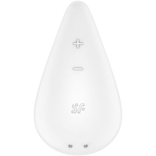 SATISFYER - VIBRATEUR DEW DROP LAY-ON BLANC
