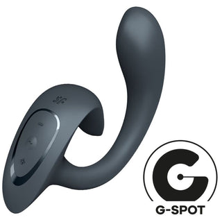 SATISFYER - G FOR GODDESS 1 DARK GRAY RABBIT VIBRATOR?
