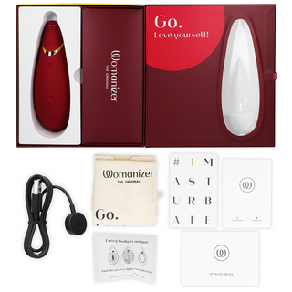 WOMANIZER - PREMIUM CLITORAL STIMULATOR 2 BORDEAUX