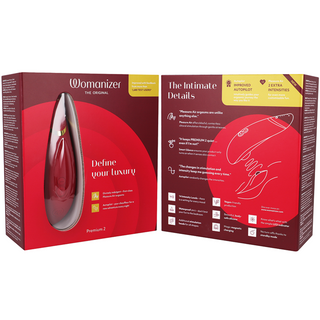 WOMANIZER - PREMIUM CLITORAL STIMULATOR 2 BORDEAUX