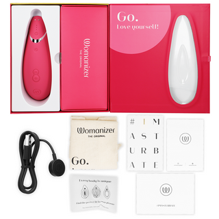 WOMANIZER - PREMIUM CLITORAL STIMULATOR 2 RASPBERRY