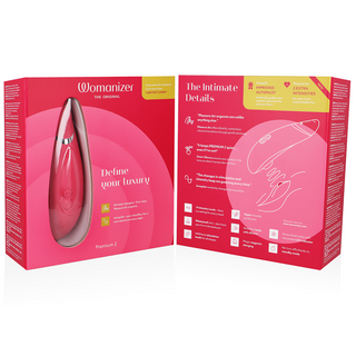 WOMANIZER - PREMIUM CLITORAL STIMULATOR 2 RASPBERRY