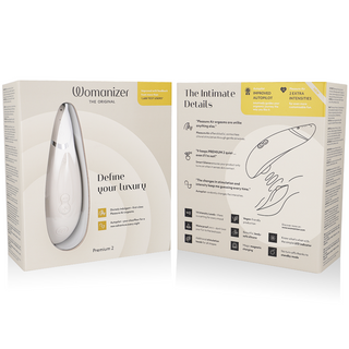 WOMANIZER - PREMIUM CLITORAL STIMULATOR 2 WARM GREY