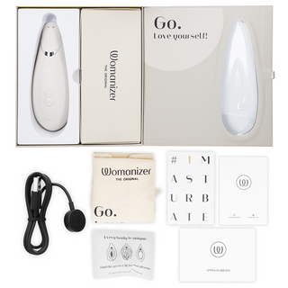 WOMANIZER - PREMIUM CLITORAL STIMULATOR 2 WARM GREY