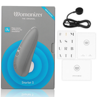 WOMANIZER - STARLET 3 GRAY CLITORAL STIMULATOR