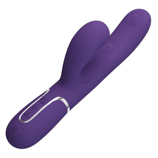 PRETTY LOVE - PERLITA 3 IN 1 MULTIFUNCTION G-SPOT VIBRATOR PURPLE