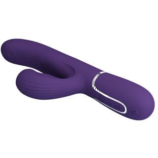 PRETTY LOVE - PERLITA 3 IN 1 MULTIFUNCTION G-SPOT VIBRATOR PURPLE