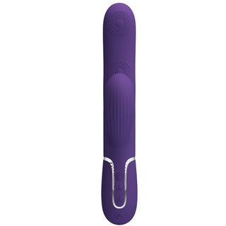 PRETTY LOVE - PERLITA 3 IN 1 MULTIFUNCTION G-SPOT VIBRATOR PURPLE