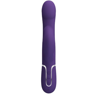 PRETTY LOVE - ZALIN BEADS VIBRATOR RABBIT 4 IN 1 PURPLE