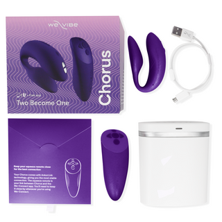 WE-VIBE - CHORUS VIBRATOR FOR COUPLES WITH SQUEEZE CONTROL LILAC