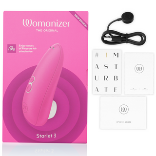 WOMANIZER - STARLET 3 PINK CLITORAL STIMULATOR