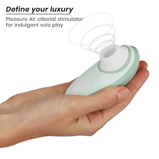 WOMANIZER - LIBERTY 2 CLITORIS STIMULATOR &amp; SUCTION CUP LIGHT GREEN