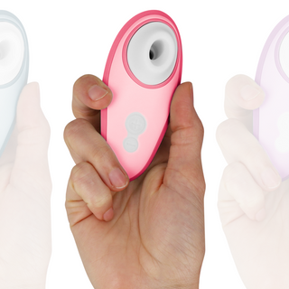 WOMANIZER - LIBERTY 2 CLITORIS STIMULATOR &amp; SUCTION CUP LIGHT GREEN