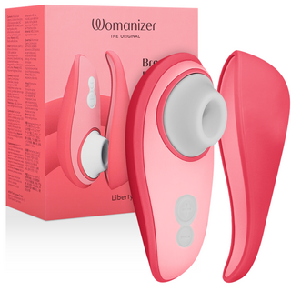 WOMANIZER - LIBERTY 2 CLITORIS STIMULATOR &amp; SUCTION CUP LIGHT GREEN
