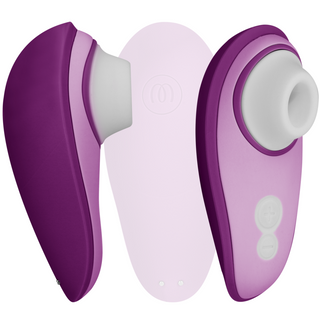 WOMANIZER - LIBERTY 2 CLITORIS STIMULATOR &amp; SUCTION CUP LIGHT GREEN