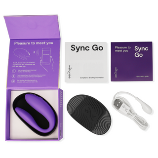 WE-VIBE - SYNC GO DOUBLE STIMULATOR PURPLE