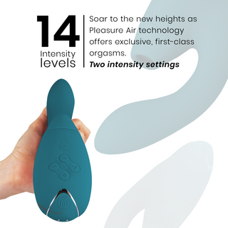 WOMANIZER - DUO 2 STIMULATOR PETROLEUM BLUE