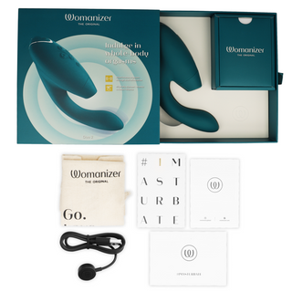WOMANIZER - DUO 2 STIMULATOR PETROLEUM BLUE