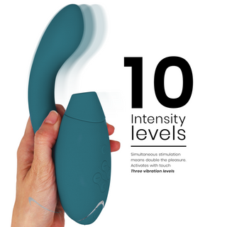 WOMANIZER - DUO 2 STIMULATOR PETROLEUM BLUE