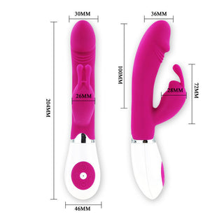 PRETTY LOVE - VIBRATOR WITH RABBIT GENE