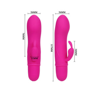 PRETTY LOVE - FLIRTATION VIBRATEUR AVEC LAPIN CÉSAR