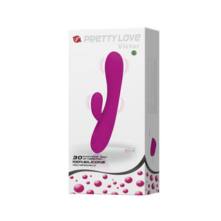 PRETTY LOVE - SMART VIBRATOR VICTOR WITH CLITORIS STIMULATOR
