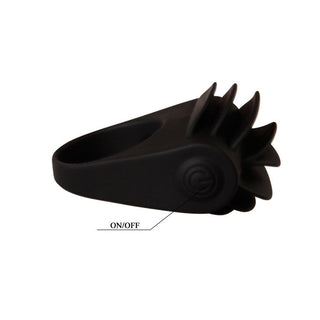 PRETTY LOVE - BLACK CHESTER VIBRATOR RING