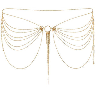 BIJOUX - MAGNIFIQUE BIJOU CHAÎNE MÉTAL POUR TAILLE DORÉE