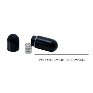 PRETTY LOVE - THIMBLE RING VIBRATOR BLACK