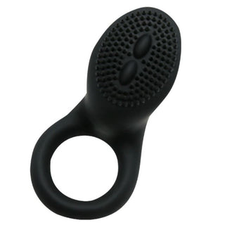 PRETTY LOVE - COBRA BLACK VIBRATOR RING