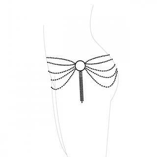 BIJOUX - MAGNIFIQUE BIJOU CHAÎNE MÉTAL POUR TAILLE ARGENT