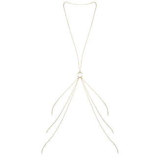BIJOUX - MAGNIFIQUE CHAÎNES MÉTALLIQUES POUR LE CORPS 8 OR