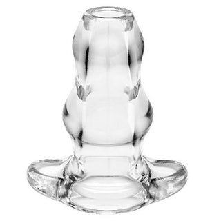 PERFECT FIT BRAND - MEDIUM CLEAR DOUBLE TUNNEL PLUG
