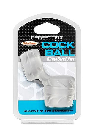 PERFECT FIT BRAND - SILASKIN COCK &amp; BALL TRANSPARENT