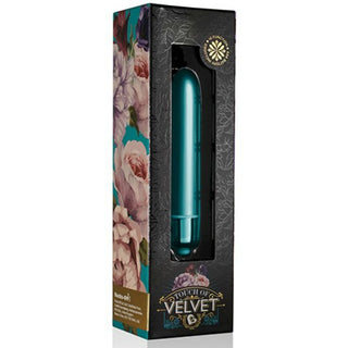 ROCKS-OFF - VIBRATING BALL WITH VELVET PEACOCK PETAL TOUCH
