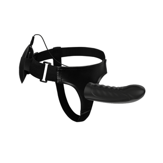 PRETTY LOVE - MARVIN STRAP WITH VIBRATION AND HOLLOW DILDO