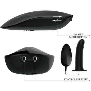 PRETTY LOVE - MARVIN STRAP WITH VIBRATION AND HOLLOW DILDO