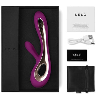 LELO - SORAYA 2 RABBIT DEEP PINK VIBRATOR