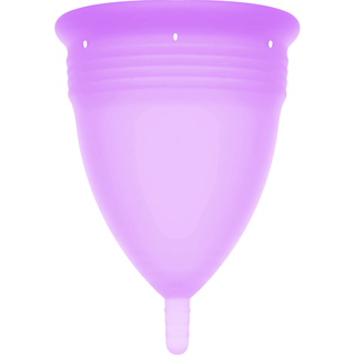 STERCUP - COUPE MENSTRUELLE EN SILICONE FDA LILAS - TAILLE L