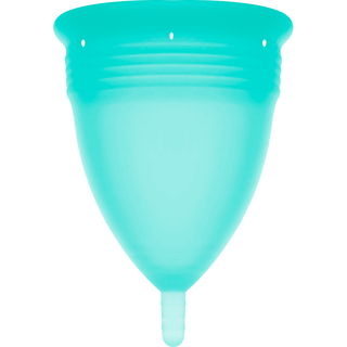 STERCUP - COUPE MENSTRUELLE EN SILICONE FDA AIGUE-MARINE - TAILLE S
