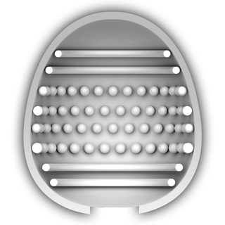 JAMYJOB - BLACK EGG MASTURBATOR DISCREET VERSION