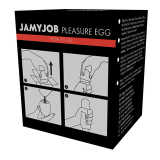 JAMYJOB - BLACK EGG MASTURBATOR DISCREET VERSION