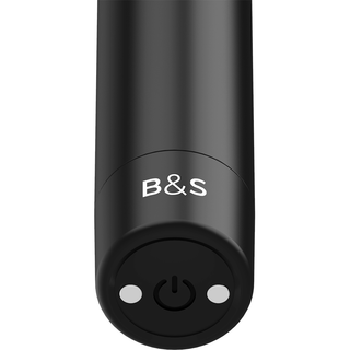 BLACK&amp;SILVER - KERNEX 2 BLACK VIBRATING MAGNETIC BALL