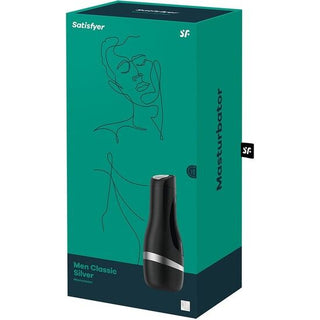 SATISFYER - CLASSIC MALE MASTURBATOR SILVER