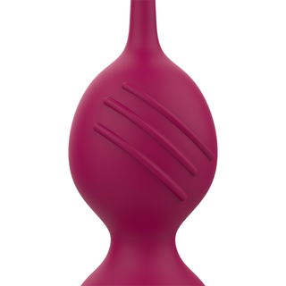 RITHUAL - RECHARGEABLE VIBRATING KEGEL BALLS NISHA ORCHID