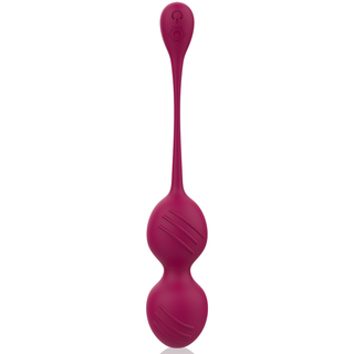 RITHUAL - RECHARGEABLE VIBRATING KEGEL BALLS NISHA ORCHID