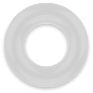 POWERING - SUPER FLEXIBLE AND RESISTANT PENIS RING 3.8CM PR04 CLEAR