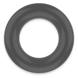 POWERING - SUPER FLEXIBLE AND RESISTANT PENIS RING 5.5CM PR06 BLACK