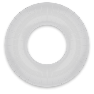 POWERING- SUPER FLEXIBLE AND RESISTANT PENIS RING 4.5CM PR07 CLEAR